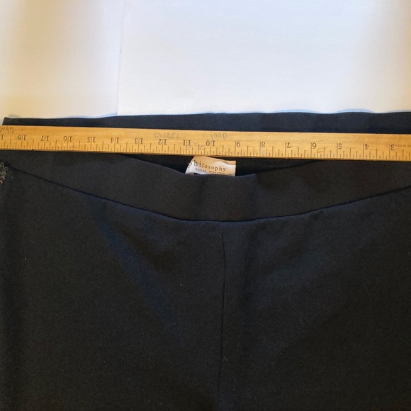 Philosophy womens pull on black pants - Picture 8 of 10
